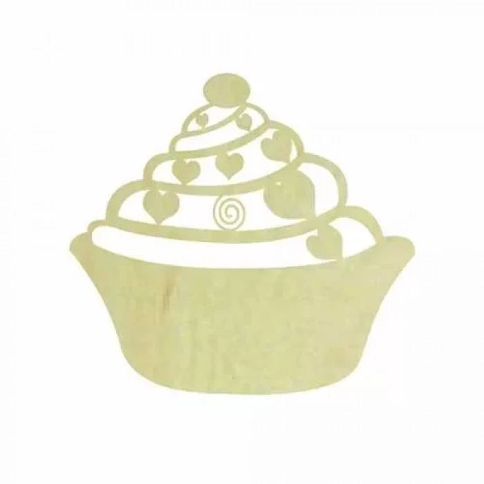 Hobi-art Kd 331 Pasta Figürlü Mini Ahşap Obje