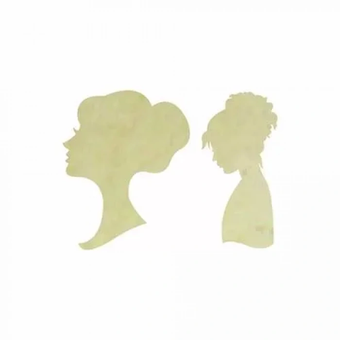 Hobi-Art KD 332 Kadın Figürlü Mini Ahşap Obje