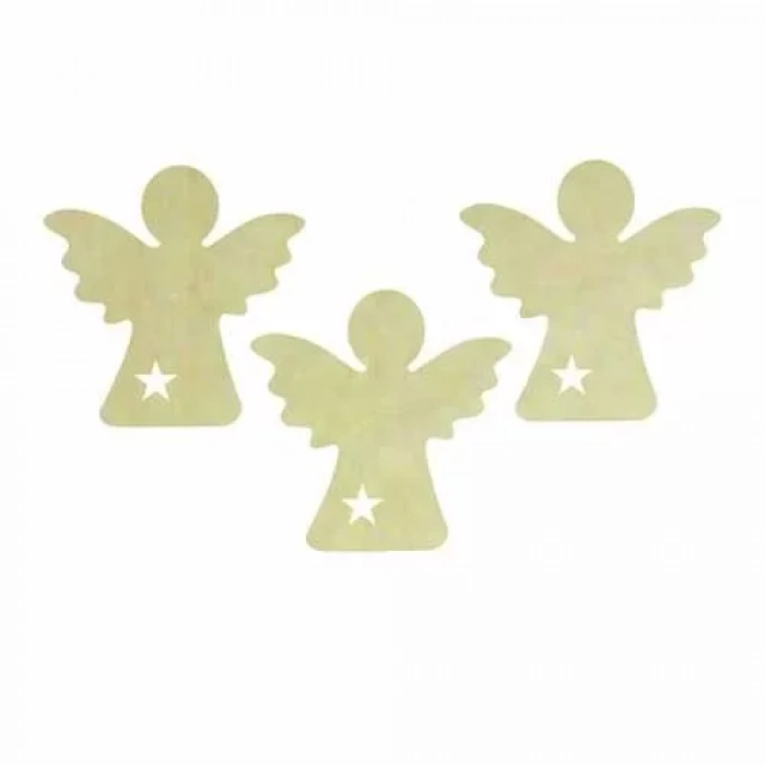 Hobi-art Kd 347 Melek Figürlü Mini Ahşap Obje