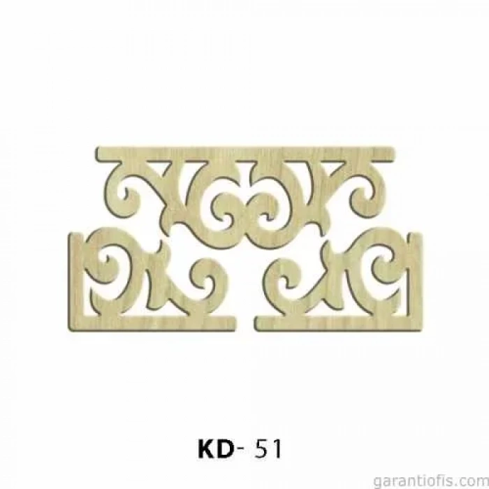 Hobi-Art KD 51 Dekoratif Mini Ahşap Obje