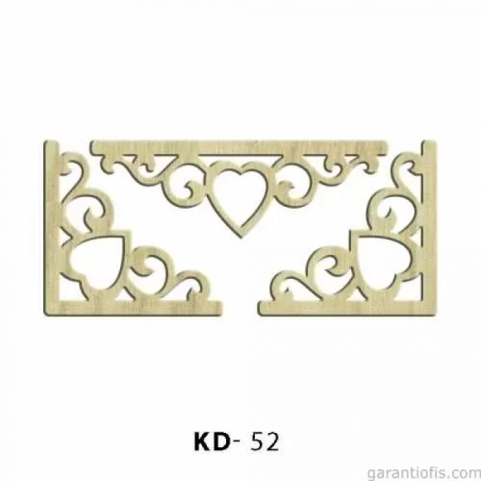 Hobi-art Kd 52 Dekoratif Mini Ahşap Obje
