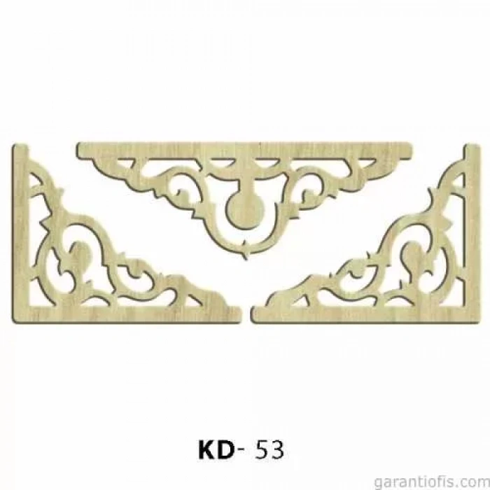 Hobi-Art KD 53 Dekoratif Mini Ahşap Obje