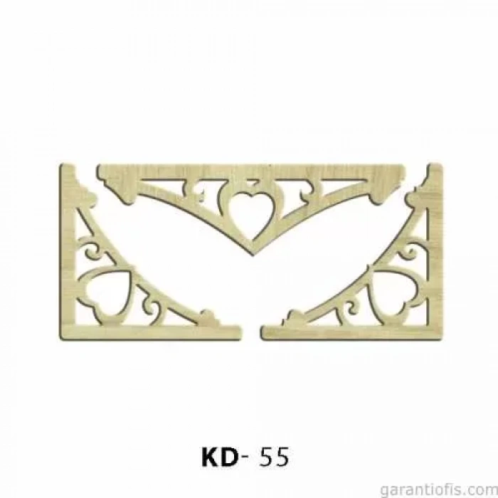 Hobi-art Kd 55 Dekoratif Mini Ahşap Obje