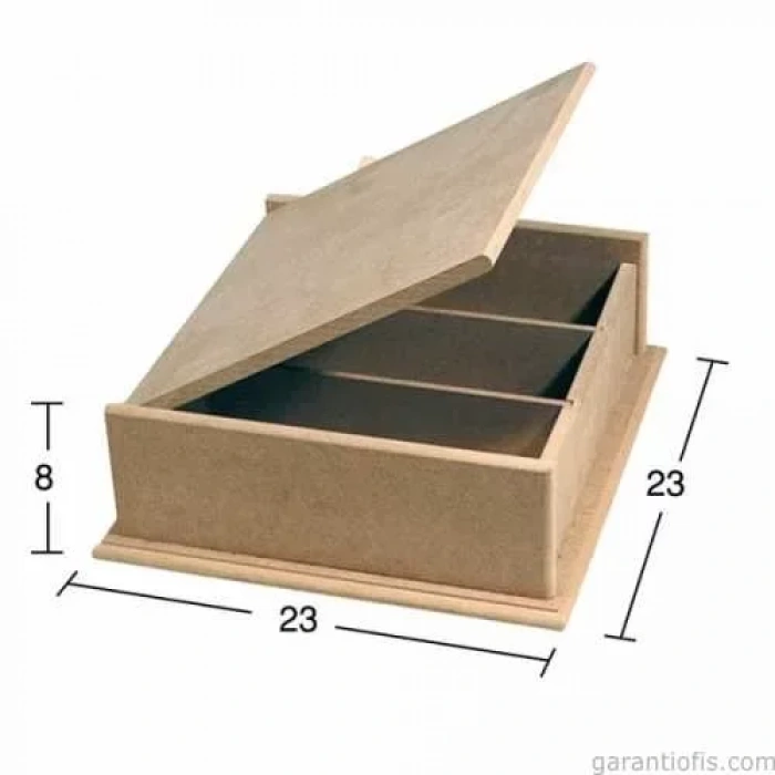 Hobi-Art KU 217 Boyanabilir Ahşap Kutu