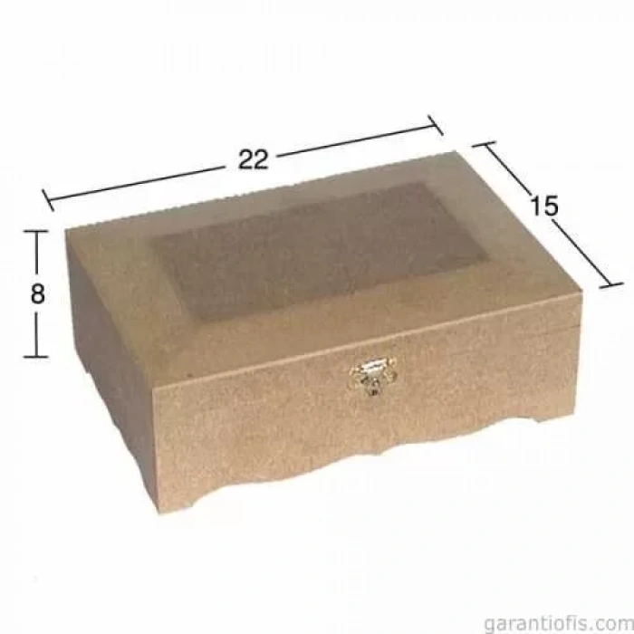 Hobi-art Ku 261 Boyanabilir Ahşap Kutu