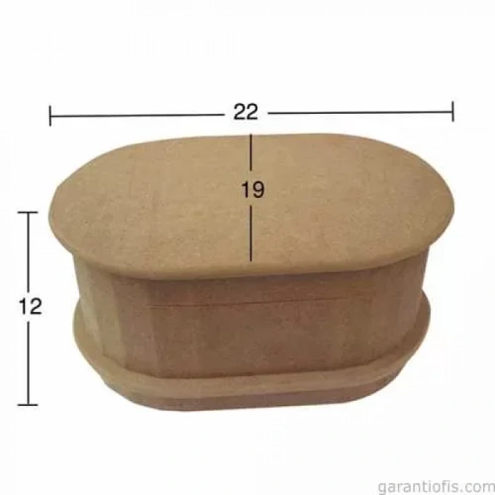 Hobi-art Ku 272 Boyanabilir Ahşap Kutu