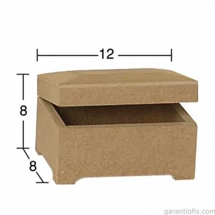 Hobi-art Ku 282 Boyanabilir Ahşap Kutu