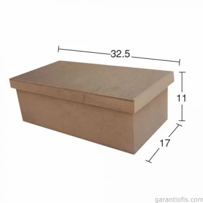 Hobi-art Ku 343 Boyanabilir Ahşap Kutu