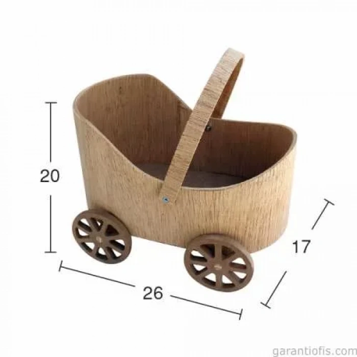 Hobi-art Ku 365 Boyanabilir Ahşap Obje