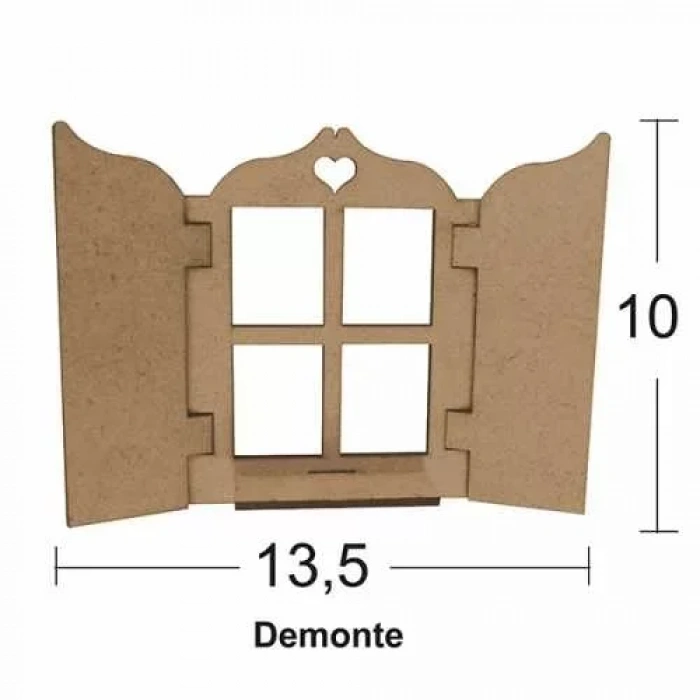 Hobi-art L 247 Ham Ahşap Mini Objeler