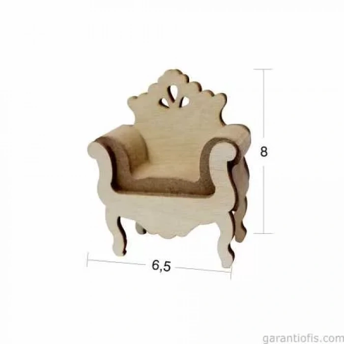 Hobi-art Mn 01 Ham Ahşap Minyatür Obje