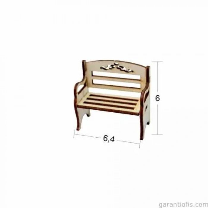 Hobi-art Mn 09 Ham Ahşap Minyatür Obje