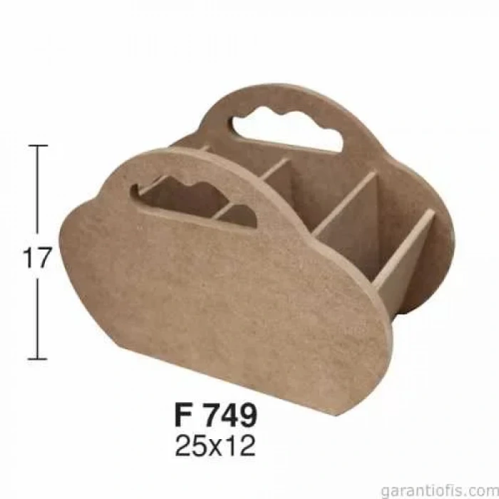 Hobi-art Oval Kaşıklık Ahşap Obje F 749