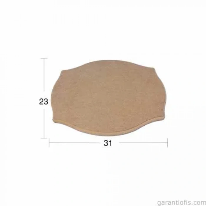 Hobi-art Pa 197 Boyanabilir Dekoratif Ahşap Pano