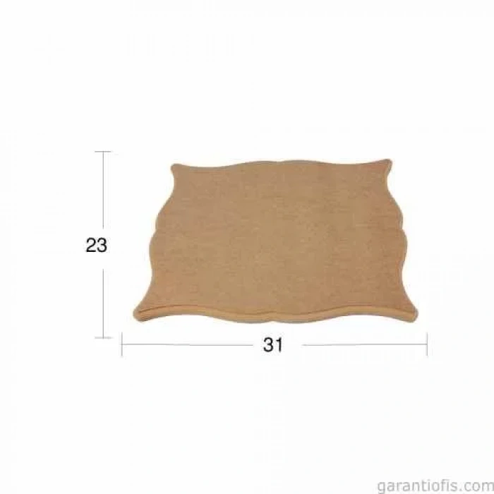 Hobi-art Pa 203 Boyanabilir Dekoratif Ahşap Pano