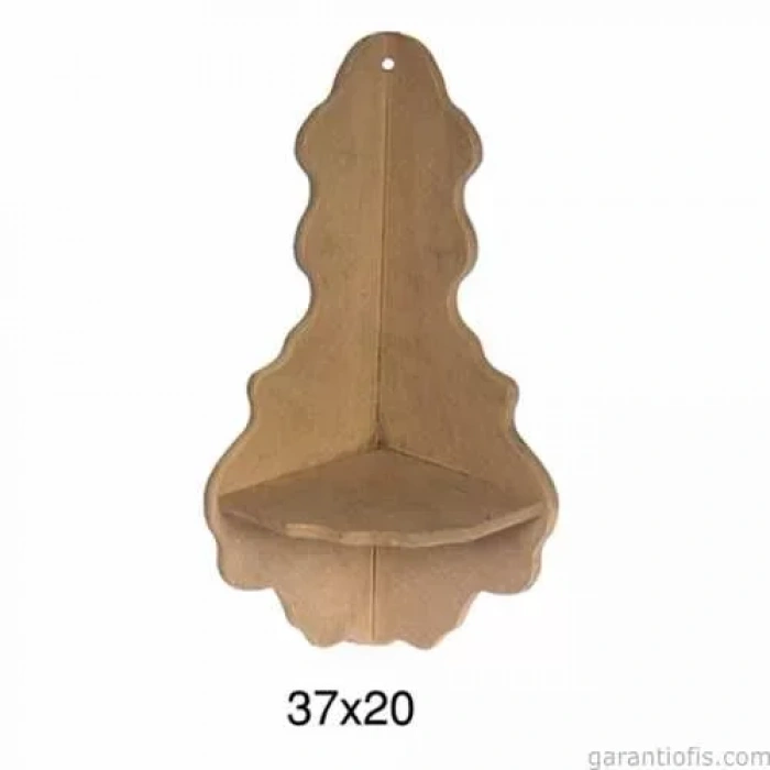 Hobi-Art RA 519 Boyanabilir Dekoratif Ahşap Raf (Duvar Tip)