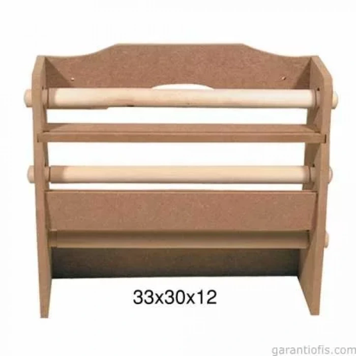 Hobi-art Rulo Havluluk Ahşap Obje F 766