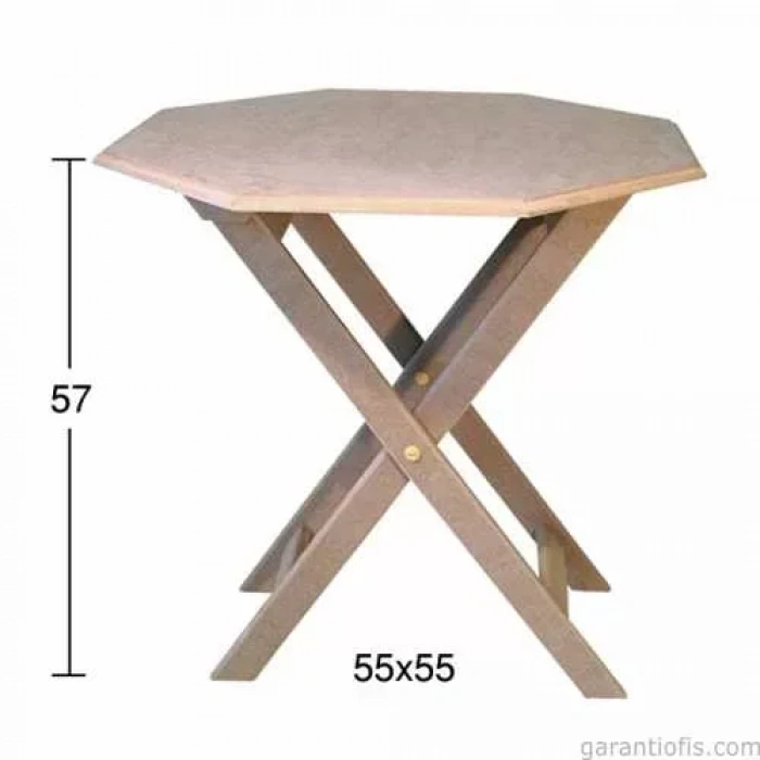 Hobi-art Sp 539 Ham Ahşap Dekoratif Sehpa