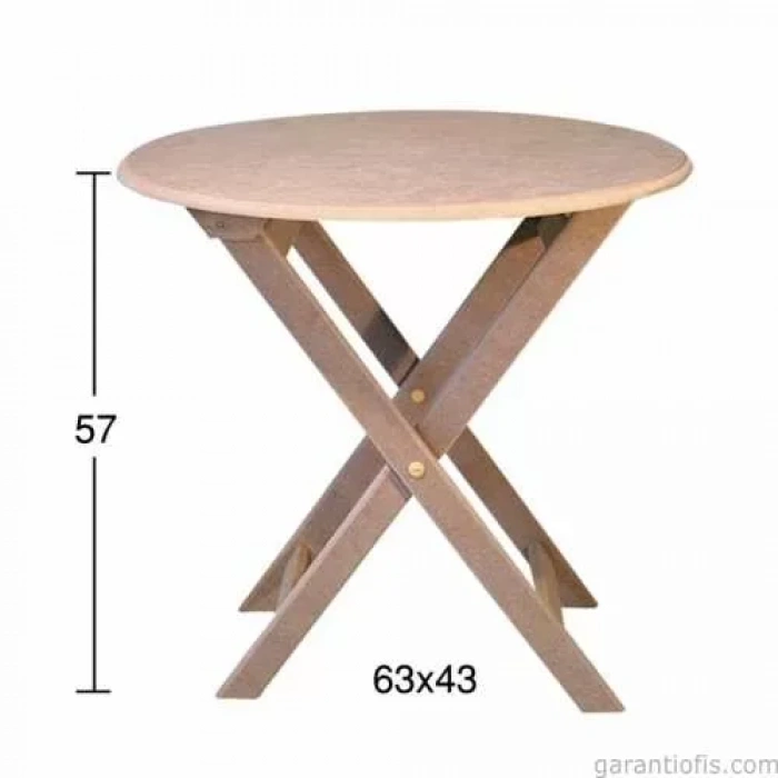 Hobi-art Sp 541 Ham Ahşap Dekoratif Sehpa