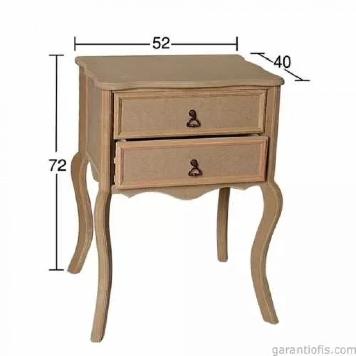 Hobi-art Sp 551 Ham Ahşap Dekoratif Sehpa