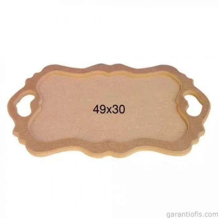 Hobi-art T 701 Ahşap Dekoratif Tepsi Obje