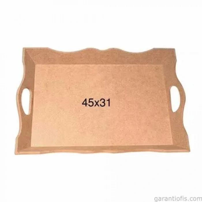 Hobi-art T 705 Ahşap Dekoratif Tepsi Obje