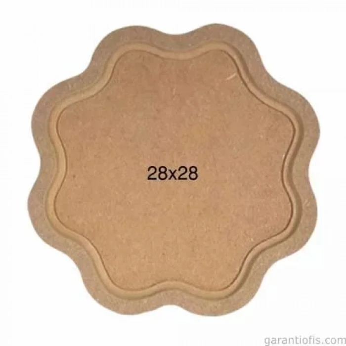 Hobi-art T 723 Ahşap Dekoratif Tepsi Obje