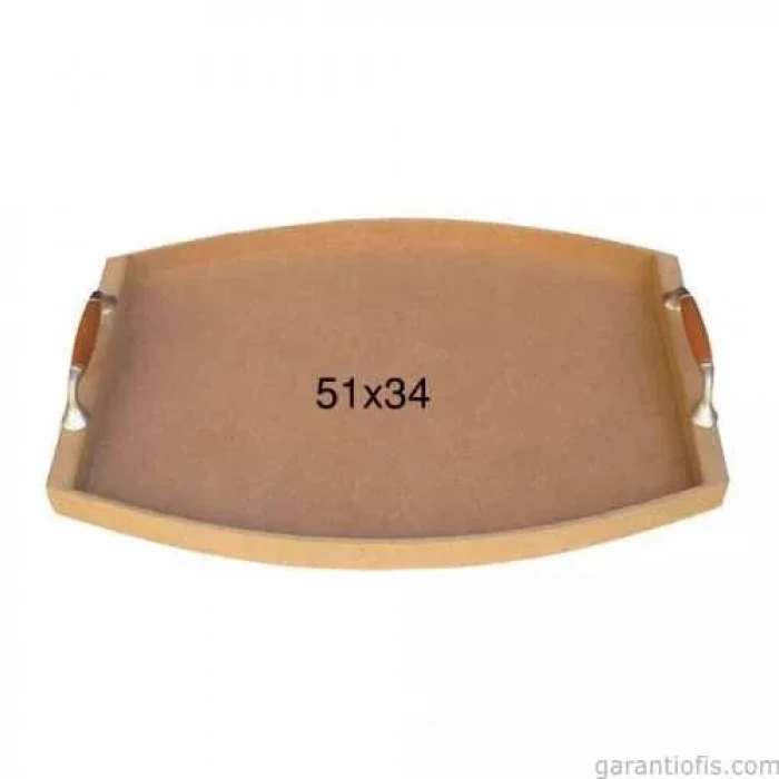 Hobi-art T 728 Ahşap Dekoratif Tepsi Obje