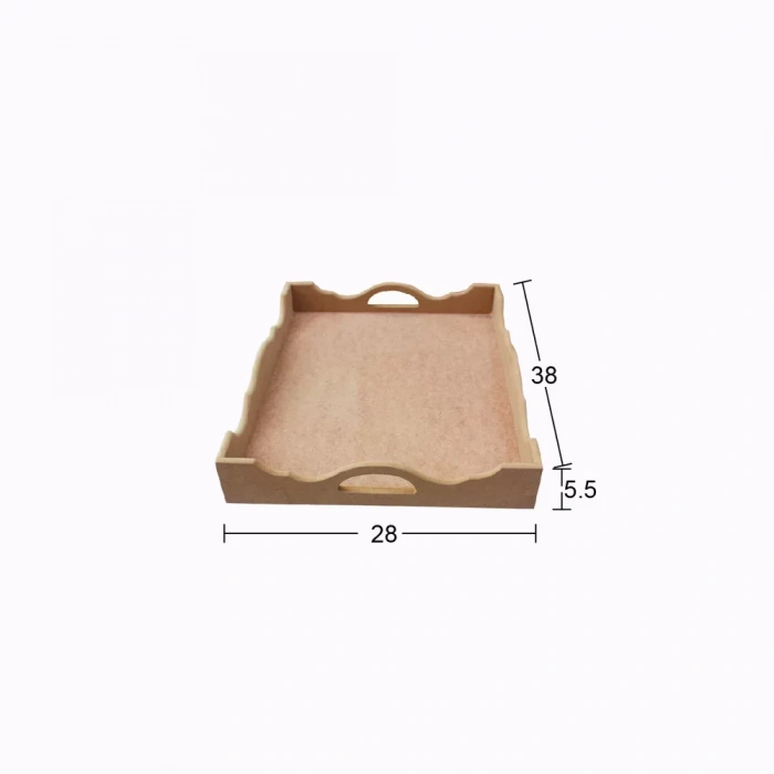 Hobi-art T 769 Ahşap Dekoratif Tepsi