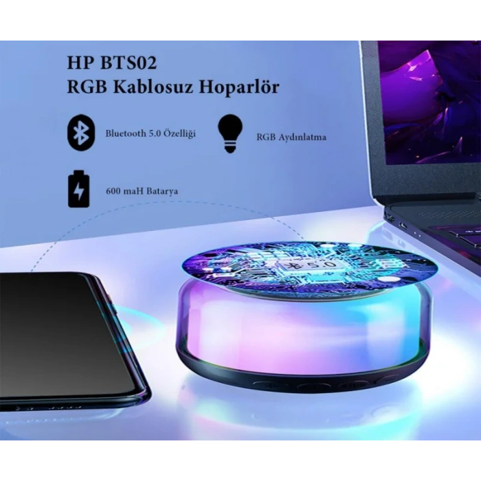 HP BTS02 BLUETOOTH SPEAKER SİYAH