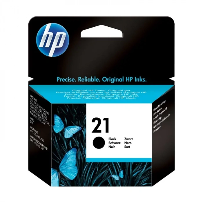 Hp C9351ae 21 Siyah Mürekkep Kartuş 190 Sayfa (d2360 D2460 F2180 4355 1410)