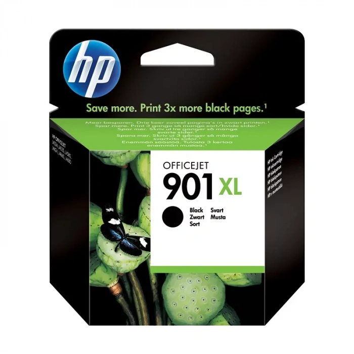 Hp Cc654ae 901xl Siyah Mürekkep Kartuş 700 Sayfa Yüksek Kapasite (4500 J4580 J4660)