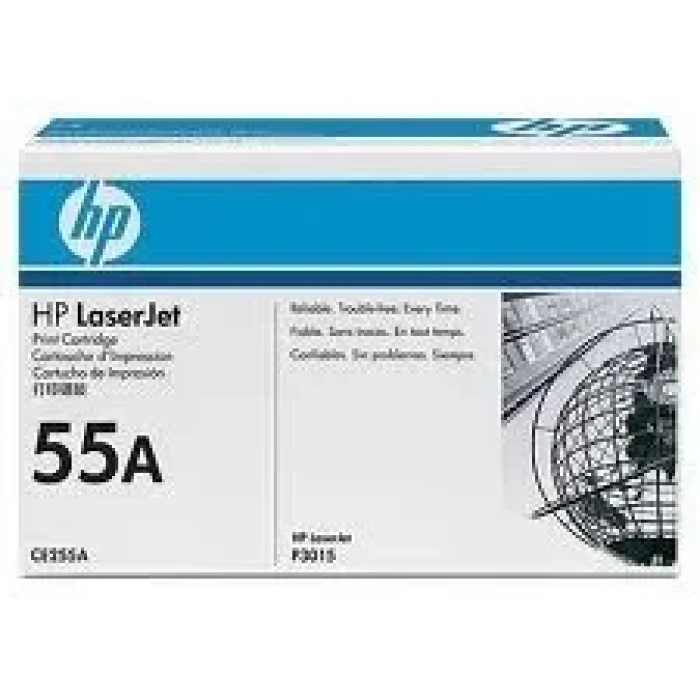 Hp Ce255a (55a) Sıyah Toner 6.000 Sayfa