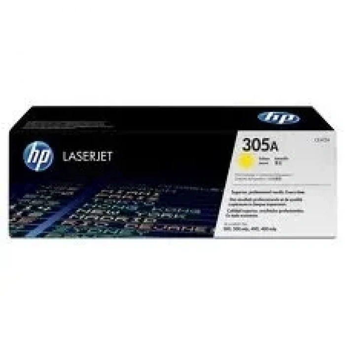 HP CE412A (305A) SARI TONER 2.600 SAYFA