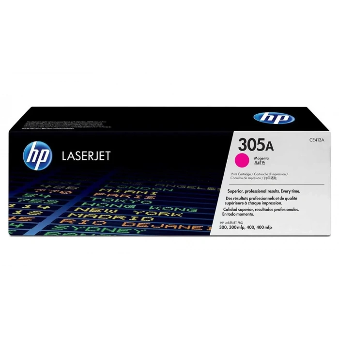 Hp Ce413a (305a) Macenta Toner 2.600 Sayfa