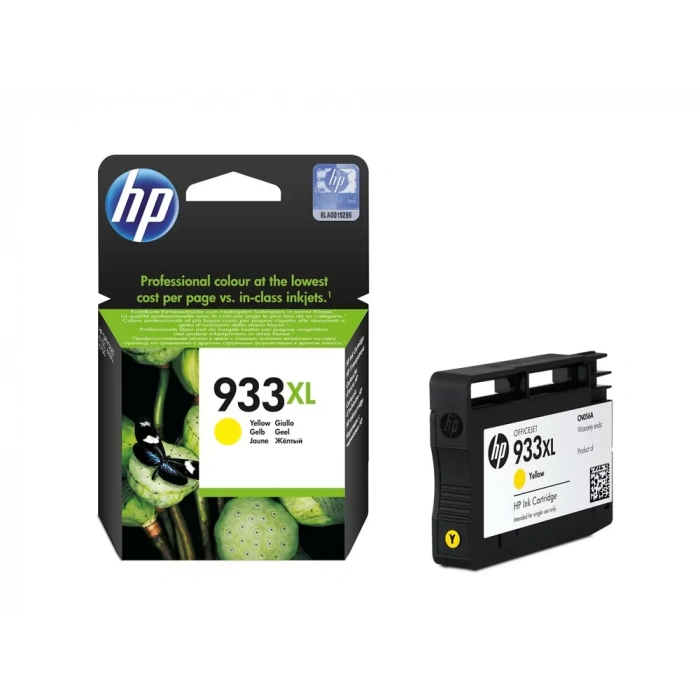 Hp Cn056ae (933xl) Sarı Yuksek Kapasıtelı Murekkep Kartusu 825 Sayfa