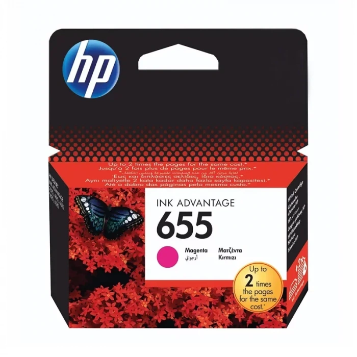Hp Cz111ae 655 Kırmızı Mürekkep Kartuş 600 Sayfa (3525 4625 4615 5525)