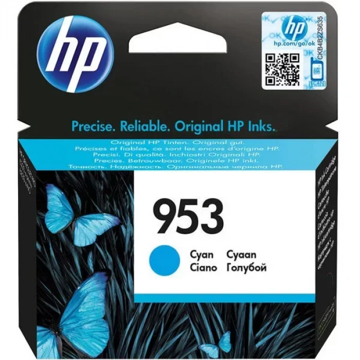HP F6U12AE (953) CYAN MUREKKEP KARTUSU 700 SAYFA