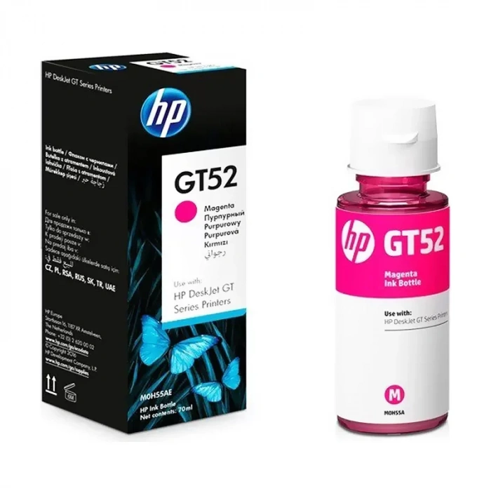 HP M0H55AE GT52 KIRMIZI MÜREKKEP KARTUŞ 8000 SAYFA ŞİŞE (GT5810 GT5820)