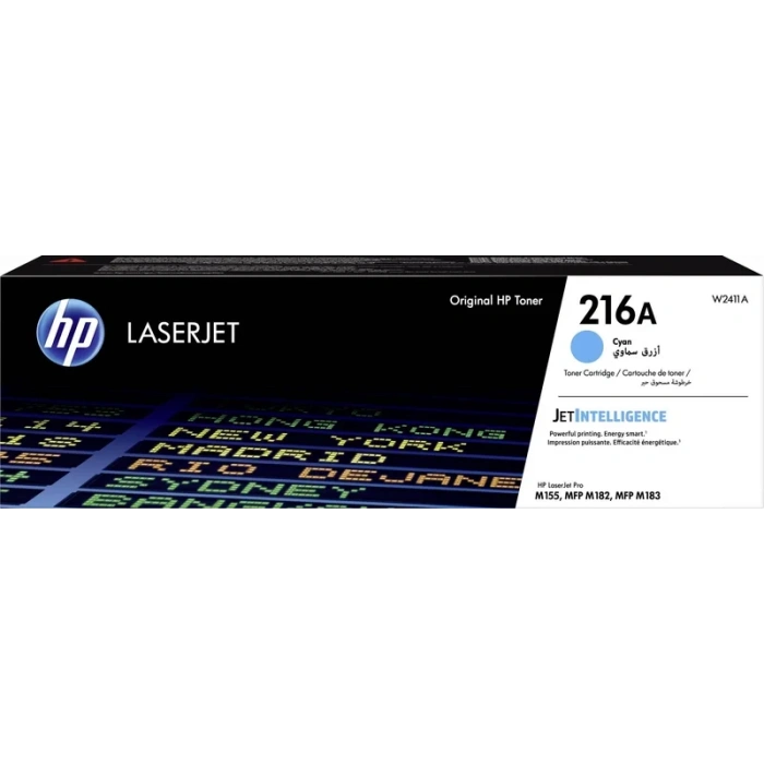 HP W2411A 216A MAVİ TONER 850 SAYFA (M182N)