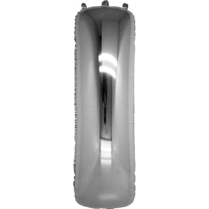 I Harfi Gümüş Folyo Balon