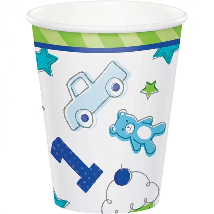 İlk Yaş Partim Erkek  8 Li Bardak