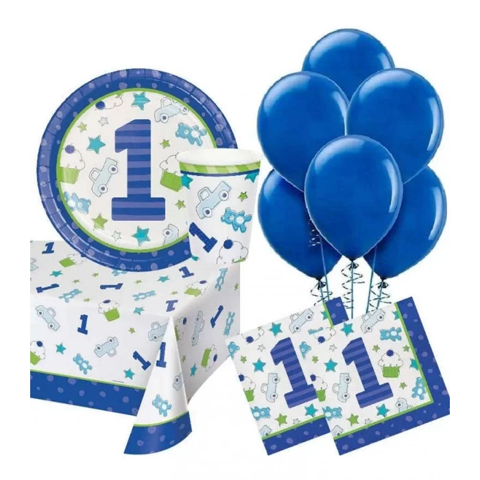 İlk Yaş Partim Erkek 8 Li Parti Seti