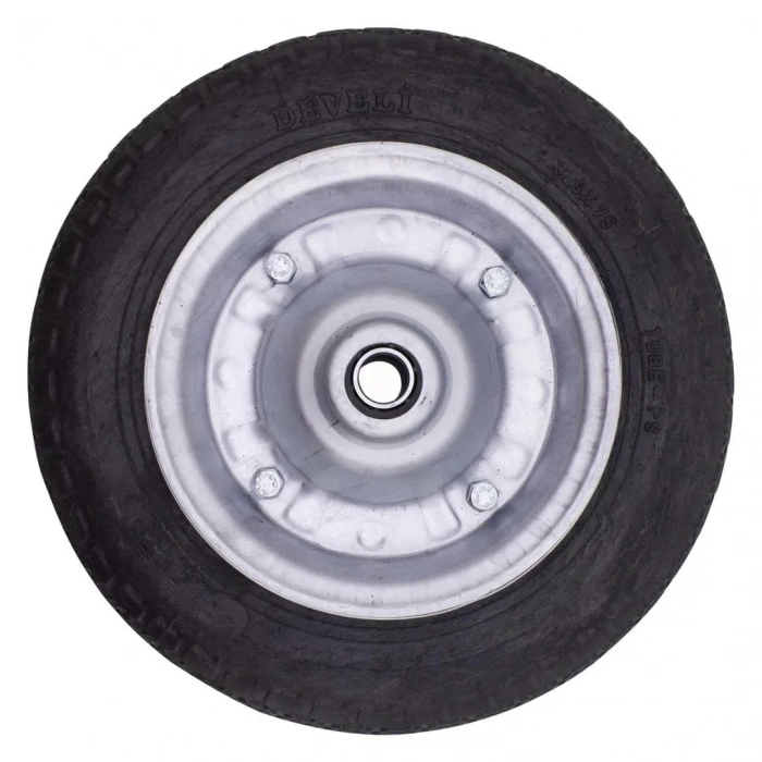 İnşaat El Arabası Tekerlek 350x70 Dolgu Rulmanlı