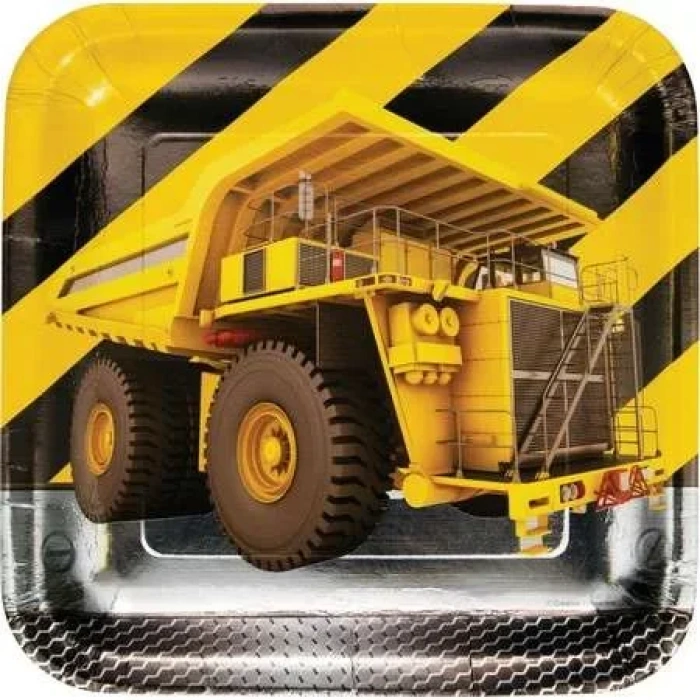 İnşaat Partisi 8 Li Büyük Tabak