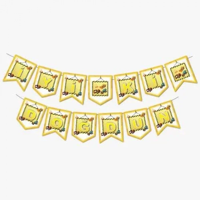 İnşaat Partisi İyi Ki Doğdun Banner