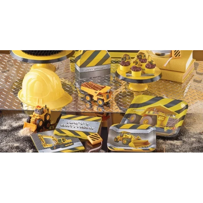 İnşaat Partisi Standart Parti Paketi Seti 16 Kişilik