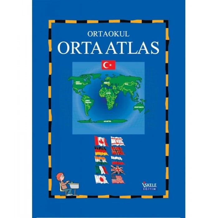 İskele Yayıncılık Ortaokul Orta Atlas