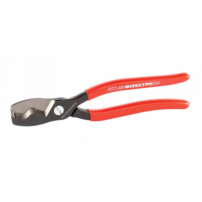 İzeltaş Çift Ağızlı Kablo Kesici 220 Mm