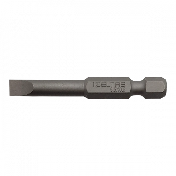 İZELTAŞ Düz Bits Uç 0.8x5.5 (50MM)